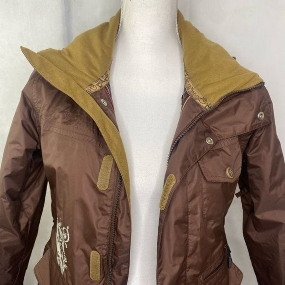 Sims ladies ski snowboard jacket brown Xsmall - Picture 2 of 16